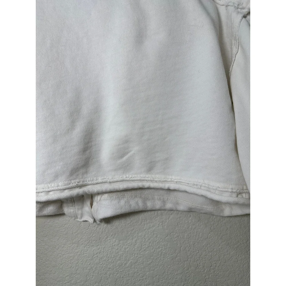 We The Free Free People‎ White Cropped Cotton Shacket Jacket Small OB1125206